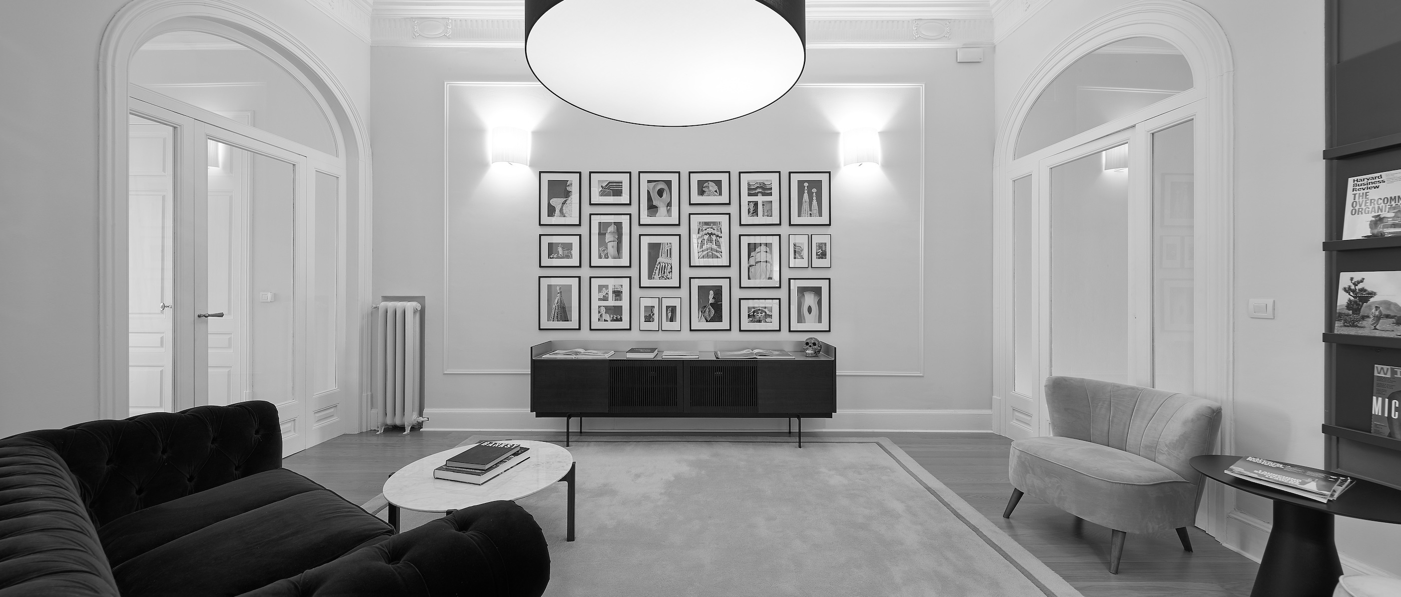 Salón de la oficina de Signature en Barcelona